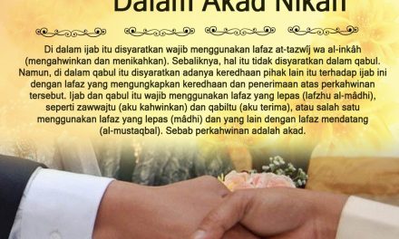 Memahami Makna Di Balik Ijab Kabul Dalam Setiap Perkawinan