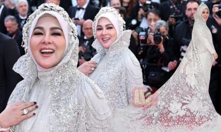 Penampilan Perdana Syahrini Di Film Cannes, Tampil Anggun!