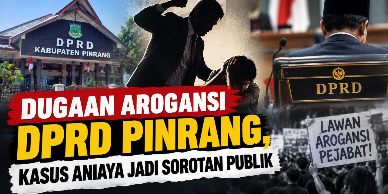 Dugaan Arogansi DPRD Pinrang, Kasus Aniaya Jadi Sorotan Publik