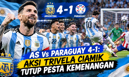 AS Vs Paraguay 4-1: Aksi Trivela Ciamik Tutup Pesta Kemenangan